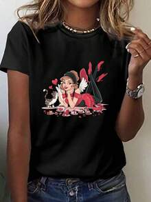 Men Outdoor Tees & Tanks - Black - View 1