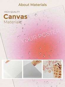 1pc Customized Photo Canvas Print, Couple Wall Art, Customize Your Photo, Customizable Wooden Framed Canvas Wall Art - Personalized Family Portrait & Action Shots, Printed, Suitable For Living Room, Bedroom Or Home Office Decor, Cozy Room Accent, Quality Reproduction, Framed Canvas Wall Art, Valentine's Day Gift, Wall Decor, Customized Canvas Painting - Multicolor 2 - View 7