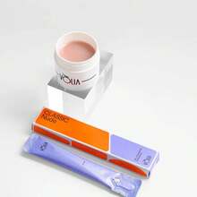 Arte Seducao Refil Gel Classic Nude Sem TPO e HEMA LED/UV Unha 14g Vòlia Construtor Alongamento Unha Hipoalergênico Autonivelante Natural - Laranja - Visão 4