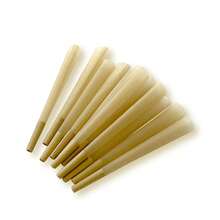 60 Pieces Of Brown Pre-Rolled Paper Cones, For Single Use, Uncoated, Suitable As Valentine's Day Or New Year Gifts, Moisture-Proof Canned, Convenient To Carry - Apricot - View 2