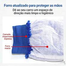Chenille Microfiber Glove For Car Wash And Cleaning, Multipurpose, Durable - 3 miếng - Xem 3