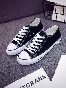 Women Casual Shoes - 黑色 - 查看 2