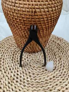 Premium Black Ant Nail Clipper, German Craftsmanship Dual-Headed Curved & Straight Tweezers, Cuticle Pusher & Nipper, Nail Scissors, Nail Drill, Suitable For Nail Salons Or Home Use - Multicolor - View 8