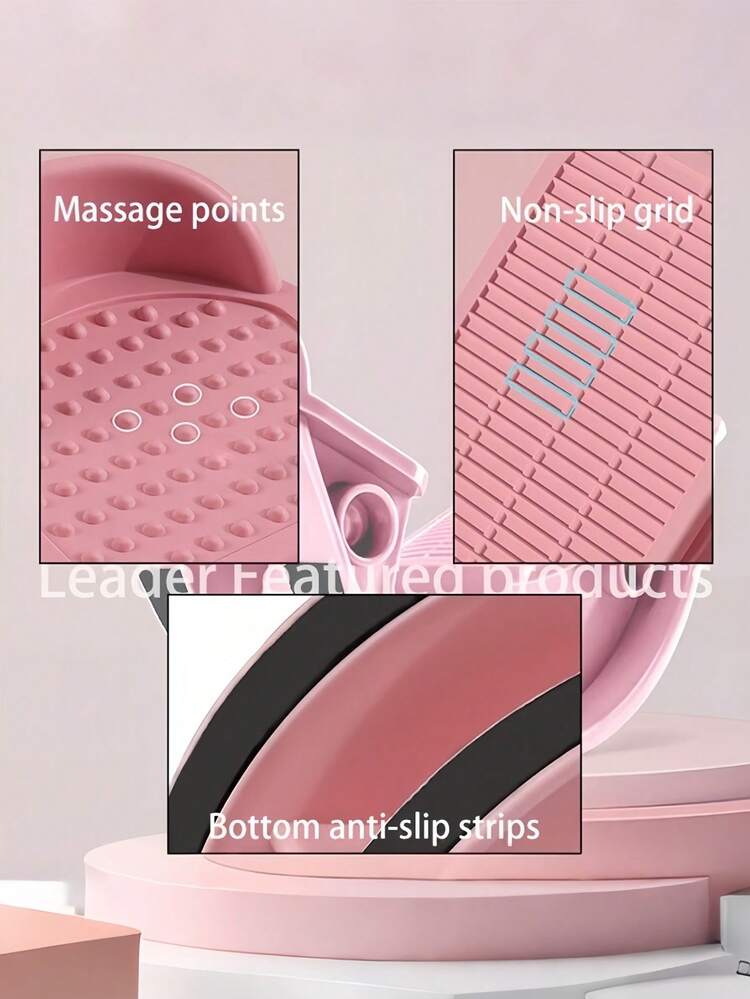 Angled Foot Pedal Professional Ankle Stretcher Board, Muscle Tension Relief, Improve Arch Flexibility, Calf Massage Stretcher, Multi-Functional Foot Pedal Balance Flexibility Training Muscle Massage Yoga Fitness Auxiliary Equipment Foot Massager Suitable For All Users - Multicolor - View 6