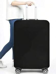 Personalized Heart-Shaped Luggage Cover And Handle Wrap - Customizable With Floral Patterns, Names And Text, Universal Size 18-32 Inch Luggage Protector, Travel Suitcase Cover, Bag Wrap - Multicolor - View 16