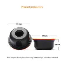Filtre à capsule de café réutilisable compatible Bosch de couleur orange - Orange - Voir 5