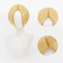 Black Wig, 12 Inch Synthetic Lace Front Wigs, Ready To Wear Pre-Toned Straight Hair Wig Midle Part Blonde Wigs Beginner Friendly Suitable For Daily Party Wear Synthetic Heat-Resistant Long Straight Wig - Multicolor - View 17