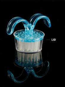 带盖指甲粉清洁刷，便携式软毛指甲工具，用于去除指甲粉并精准清洁指甲，适合美甲沙龙和家庭使用。 - 彩色 - 查看 8