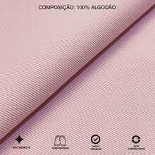 Men's Denim Shorts, Colorful Short Bermuda Shorts, Preppy Style - Rosa Pálido - Ver 3