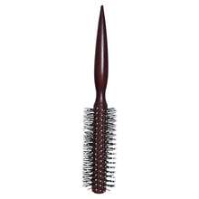 Hair Styling Brush With Wooden Handle 23mm - 棕色 - 查看 2