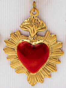 1 Pc 18K Gold Plating Stainless Steel Carabiner Chain Necklace With Heart Bow Moon Flower Pendant, Interchangeable DIY Charm Necklaces, Water Proof - Multicolor - View 7