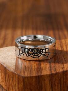 MONALLY 欧洲和美国嘻哈风新款复古维京符文古老戒指男士时尚复古朋克派对配饰珠宝礼品完美礼物 - 戒指 - 查看 10