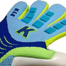 1 Pair Adult Goalkeeper Gloves, Slip-Resistant Training Gloves With Finger Protection For Goalkeepers - Blue - View 7