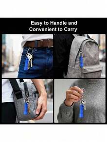 4-In-1 High-Speed Charging Cable - Compatible With S23, S21, Mi 13, Supports Data Transfer And Max Output Power. Compact And Portable, Ideal For Keychain And Power Bank - Multicolor - View 6