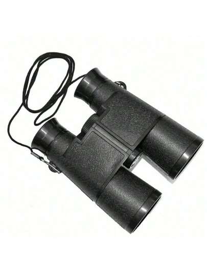 1个迷彩风格双筒望远镜，防震玩具望远镜，非常适合观赏、徒步旅行和户外教育活动