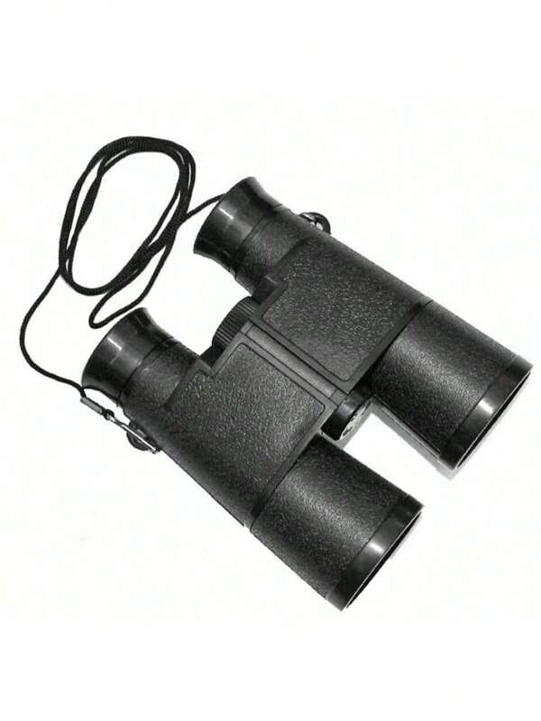 1个迷彩风格双筒望远镜，防震玩具望远镜，非常适合观赏、徒步旅行和户外教育活动