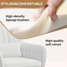 Daluvenix Vanity Stools - White - View 4