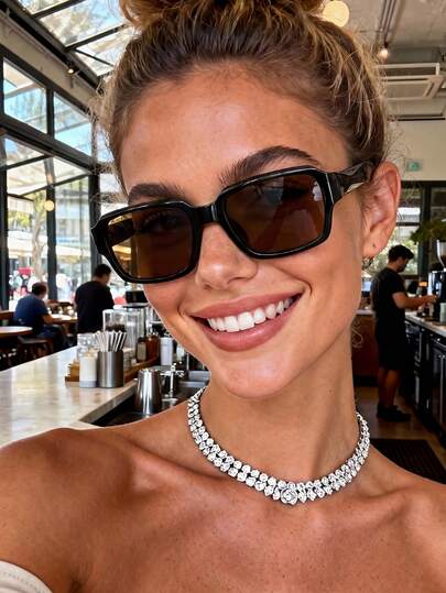 1 Pair Retro Square Brown Fashion Glasses, Versatile Fashion Accessory Suitable For Elegant Attire, Travel, Sports, Driving, Festivals, Beach, Music Festivals, Outings, Summer, Vacations, Family Trips, Golf, Hiking, Street Style, Sports, Parties, Outdoor Activities, Holidays