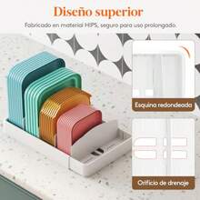 zxxLifewit Organizadores de Tapas y Almacenamiento Paquete de 1 34-61  Disores de Tapas de Contenedores de Alimentos Grandes Austab Dentro  Gabinete para Enera de Cocina/Despensa Blancoorganizador de cocina - Blanco - Ver 6