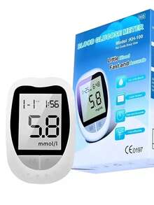 Glucometro Glucosa Medidor De Glicemia Glucometro Sin Lancetas Medclean Solutions - Blanco - Ver 5