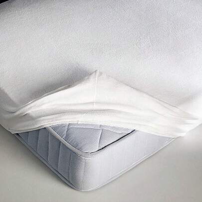 OISE ART STORE Copri Materasso Singolo Spugna Idrorepellente Traspirante Angoli 90x200+25cm -