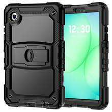 Heavy Duty Shockproof Case Compatible With IPad (A16) 11th/Air11/Air13 M3 (2025) 9th/ 8th/ 7th Generation (2021/2020/2019), Rugged Protective Hard Case With Built-In Stand For IPad 10.2 Inch 2021/2020/2019 - Black - View 13
