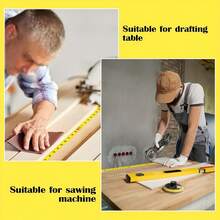 5m Retractable Measuring Tape, Yellow Self-Adhesive, Metric Scale, Dual-Sided Reading, Center Start, 12.5mm Wide Flexible Fit, Suitable For DIY And Sewing - Self-adhesive Measuring Tape - View 7