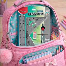 Juego Geometrico de 6 pcs Maped Inrompible + Compas - Transparente - Ver 4