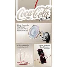 Coca Cola T36S 复古 TWS 无线蓝牙 5.4 半入耳式耳机，超长续航，超轻便携，带麦克风 - 均碼 - 查看 3