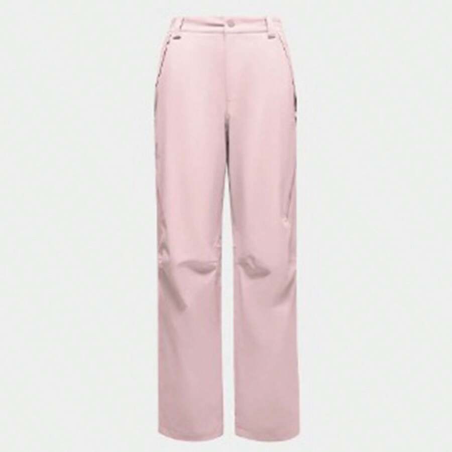 CAMEL CROWN 女士户外防风防水软壳裤，透气耐穿，适合徒步旅行，秋冬季 - 木黛色 - 查看 1