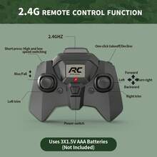 Cool Military Remote Control Helicopter, Easy To Operate, Durable Design, Unlock The Fun Of Flying, Suitable For Both Boys And Girls / Birthday Gift - Multicolor - View 6