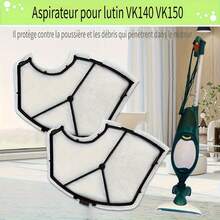 6/7/12/14pcs Dust Bags Suitable For Vorwerk VK140 VK150 FP140, 14pcs Set (10 Dust Bags + 2 Motor Filter Nets + 2 Fragrance Pads), 7pcs Set (5 Dust Bags + 1 Motor Filter Net + 1 Fragrance Pad) - Multicolor - View 7
