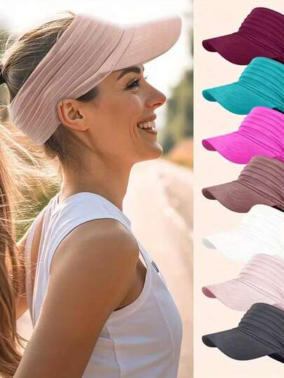 透气网眼遮阳帽，户外运动速干防晒帽，男女通用，成人跑步棒球帽