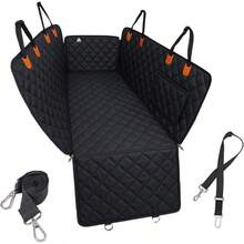 Dog Car Seat Cover Heavy Duty 4 Layer Seat Cover Hammok 600D, Non-Slip, ScratchProof, Waterproof, Universal Fit For Cars, Trucks & SUVs, Protects Against Spills, Dirt & Damage - Default - View 1