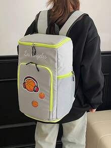 New Fashion Backpack, Multi-Functional Basketball Bag, Large Capacity School Backpack - Rectangle - View 10