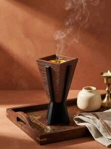 1個/1套樹脂色塊香爐,現代侘寂風幾何紋理香座;適用於餐桌、婚禮、生日、客廳、玄關、茶室、桌面裝飾、高級餐廳、壁爐、家庭聚會、開齋節/宰牲節慶典、裝飾飾品、瑜伽冥想、香氛空間、生日紀念、家居裝飾、齋月祝福、齋月禮物、生日佈置及齋月相關用品與準備 - 多款式 - 查看 9
