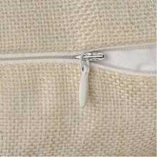 1pc Linen Unfilled Pillowcase, Pink Feather Print Pillowcase, Suitable For Living Room And Home Use - Pink Feathers - View 7