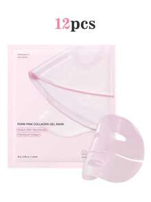 胶原蛋白面膜,深层补水睡眠面膜 | 睡眠面膜 - 提升弹性、补水、紧致保湿 | 三文鱼PDRN粉色胶原蛋白凝胶面膜 | 低分子量胶原蛋白,变色凝胶 | 滋养丰盈肌肤 | 减少皱纹、紧致肌肤、提升弹性、缩小毛孔 | 经皮肤科医生测试,温和配方,适合所有肤质 | 天然护理面膜礼盒装,28克 x 8片(2盒) - 彩色 - 查看 9