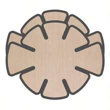 Petal-Shaped Silicone Baking Mat, Reusable Non-Stick Baking Tray, Heat-Resistant, Suitable For Cookies, Cakes, Macarons. Bottom Grid Design For Easy Cleaning, Even Heat Conduction, Cake Decorating, Cookie Making, Non-Stick Surface, Silicone, Heat-Resistant Pad, Baking Paper Liner, Choice For Home Bakers And Cooking Enthusiasts - Multicolor - View 22