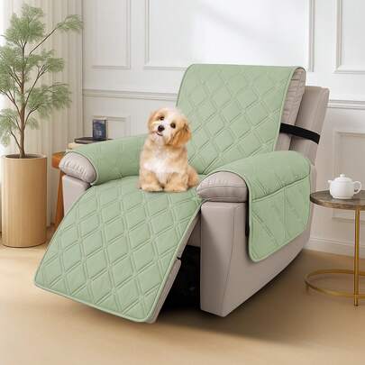 YSTYLE 1-Seater Reclining Relaxing Armchair Cover, 100% Waterproof Armchair Cover, Elasticated Armchair Cover, Reclining Sofa Cover