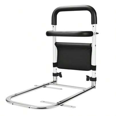 Bed Rail For Elderly Adults, Bed Assist Rail Safety Side Protector With Storage Bag, Bed Guard With Side Handle For Elderly Adults Safety Hospital Home Care