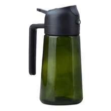 1pc Olive Oil Dispenser For Kitchen - 2 In 1 Olive Oil Dispenser And Oil Sprayer - Olive Oil Dispenser Bottle -2 In 1 Oil Dispenser & Oil Sprayer For Cooking - Oil Dispenser For Kitchen, Olive Oil Dispenser Bottle For Kitchen, Barbecue, Salad. Christmas Stuff. - 軍綠色 - 查看 9