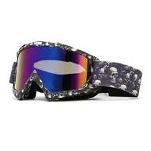 Las más nuevas gafas de motocicleta para hombres, gafas de sol para Motocross, gafas protectoras de  MX MTB, gafas para casco, gafas de esquí para conducir vintage - Lente F-clear - Ver 6