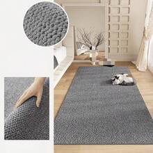 1件装仿剑纹图案地毯，加厚可水洗高品质地毯，时尚地毯，走廊地毯，装饰地毯，淋浴地毯，沙发座垫地毯，加厚地毯，家居装饰用品，客厅地毯，卧室地毯，玄关地毯，厨房地毯，浴室地毯，书房地毯 - 灰色 - 查看 5