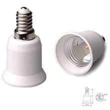 OISE ART STORE Adattatore Convertitore Portalampade Da E27 A E14 Lampadina Attacco A Vite - - Multicolore - Visualizzare 2