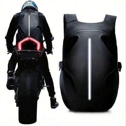Mochila de ciclismo para hombres, bolsa de almacenamiento para casco de motocicleta, bolsa de ocio deportiva al aire libre, mochila de viaje de gran capacidad, mochila de ciclista, mochila de ciclismo con espacio para casco completo, bolsa de fitness, bolsa para casco, diseño reflectante con bolsa de ciclismo incorporada para casco, regalos para hombres, regalos para ciclistas mujeres