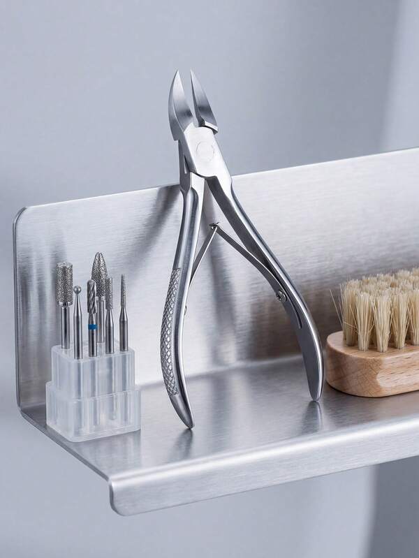 Heavy Duty Toenail Clippers For Thick Nails - 420 Stainless Steel Wide Jaw Flower Handle Nail Cutter For Seniors, Men, Ingrown Nails, Acrylic Nail Removal