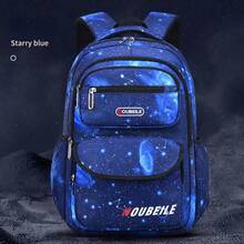 1pc Unisex Fashionable Backpack With Adjustable Shoulder Straps, Zipper Closure, Adjustable Chest Buckle To Prevent Strap Slippage, 2 Main Compartments And 3 Zipper Pockets, Organized Storage Design - Backpack - View 10