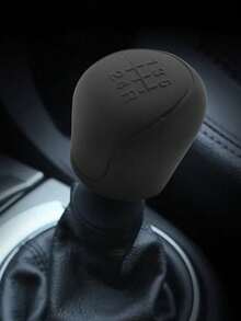 1 buc silicon schimbător de viteze manșon capac, potrivit pentru Classic Focus Fusion, universal moale silicon anti-alunecare schimbător de viteze protector, accesorii auto, capac control conducere, sporește confortul și stilul - Negru - Vizualizare 2