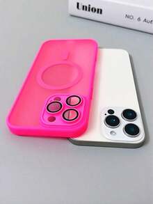 Magnetic Luxury Matte Translucent Armor Shockproof Case Compatible With IPhone 16 15 14 13 12 11 Pro Max For Magsafe Wireless Charge Cover Waterproof Anti-Fall Scratch Resistant - Dùng thử miễn phí - Xem 10